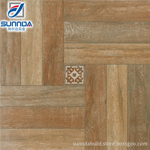 3d digital printed rough finish ceramic rectified edge bathroom floor tile 300x300mm